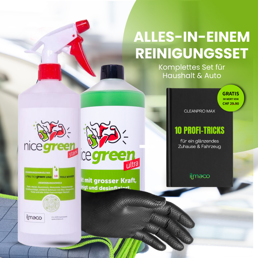 handschuhe putzen dm Nicegreen Max Set All-Inclusive Reinigungspaket
