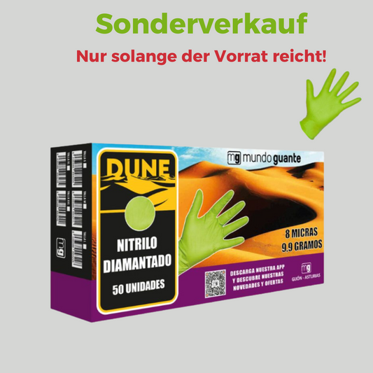 Dune Nitril Einweghandschuhe grün 100 Stk.