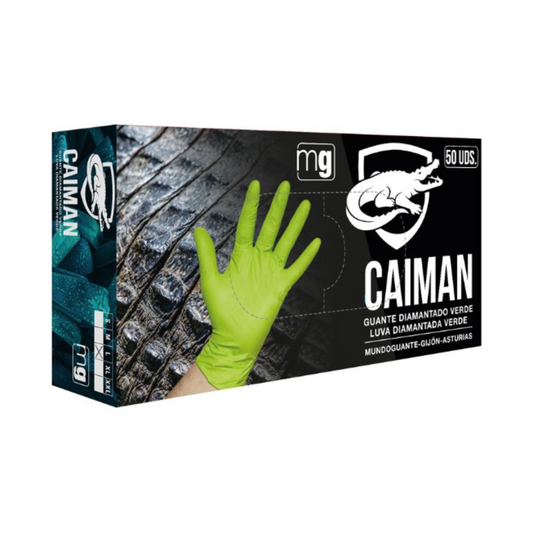 Caiman Nitril Wiederverwendbarer Handschuhe 50 Stk.