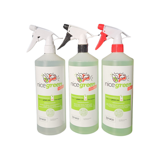 Nicegreen Ultra Starterbox - 3 Flaschen (leicht, normal, stark)