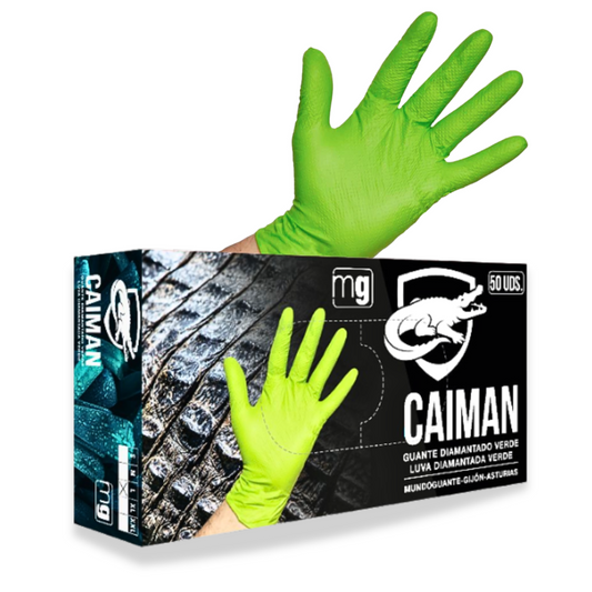 Guanti Monouso in Nitrile Caiman 50 pz.