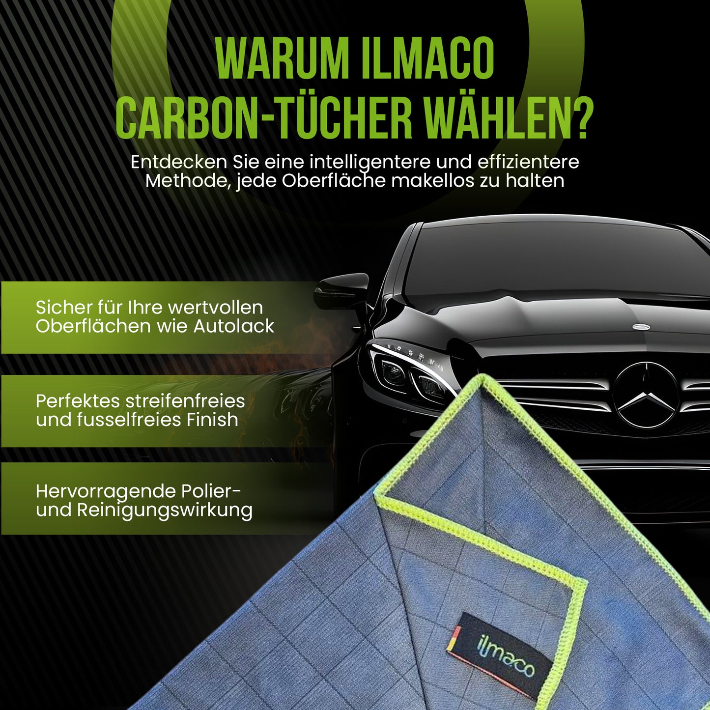Carbon Mikrofasertuch
