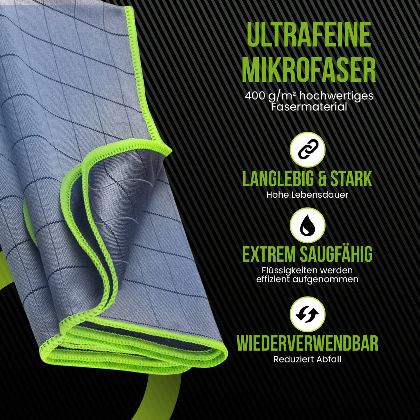 Carbon Mikrofasertuch