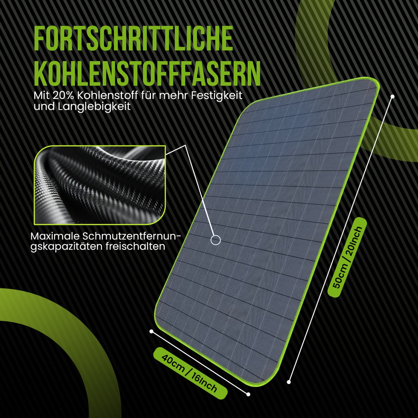Carbon Mikrofasertuch