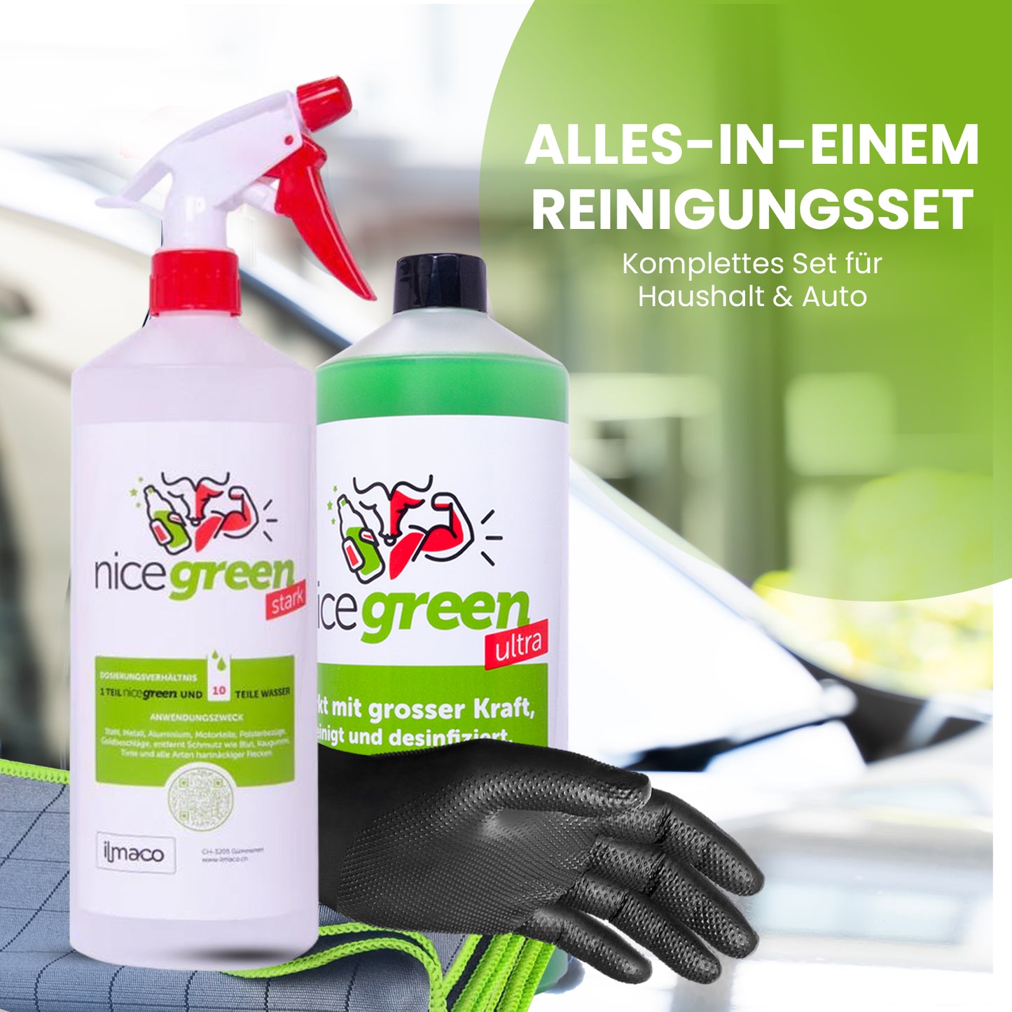 CleanPro Max Set  All-Inclusive Reinigungspaket
