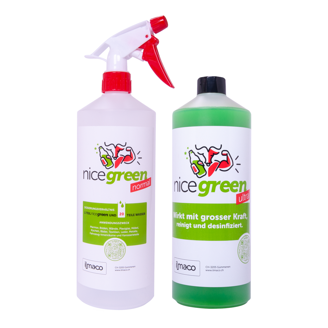 CleanPro Light Set - Nicegreen Ultra & Sprühflasche